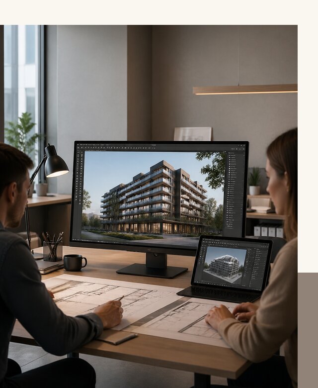 3D визуализация архитектуры и объектов строительства в Курчатове