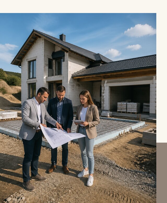 Проектирование домов с гаражом и планировкой под ключ в Курчатове