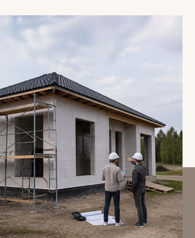 Проектирование одноэтажных домов из газобетона в Курчатове