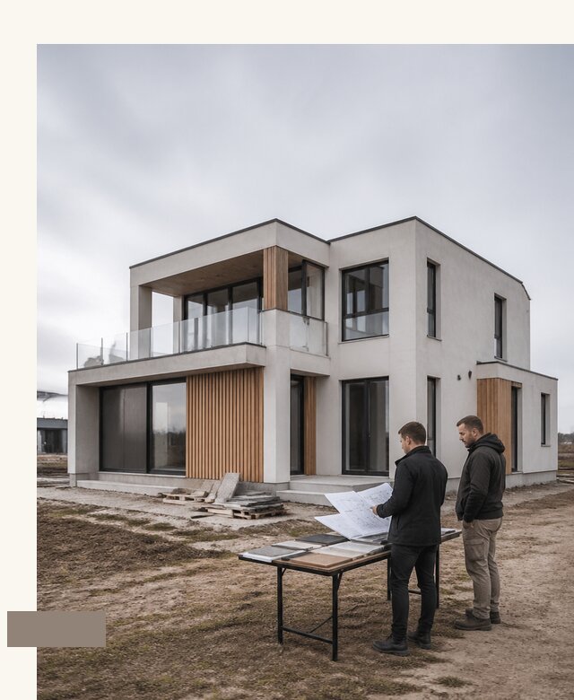 Проект двухэтажного дома из газобетона в Курчатове от 45846 | А3дПро-Крч