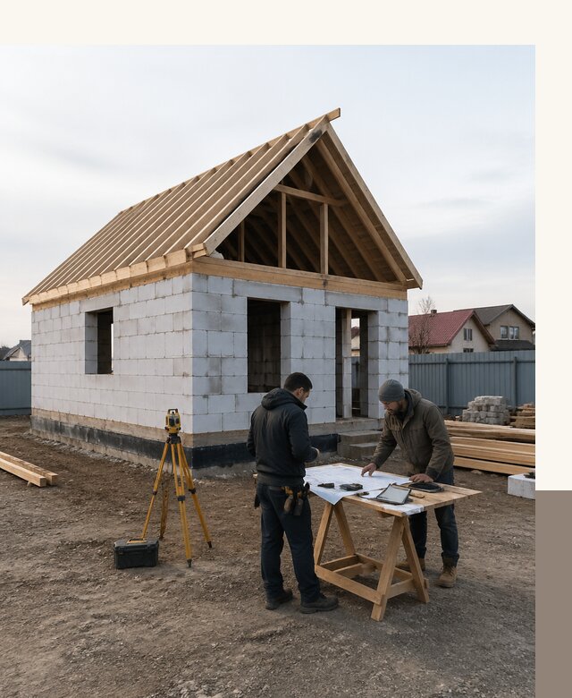 Проекты и строительство домов 5 на 8 под ключ в Курчатове
