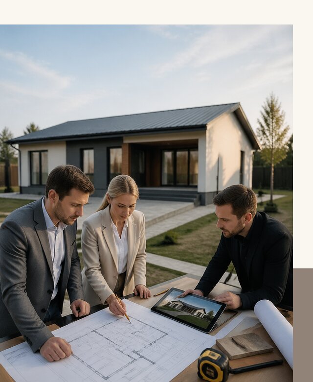 Проект одноэтажного дома 6 на 12 под ключ в Курчатове